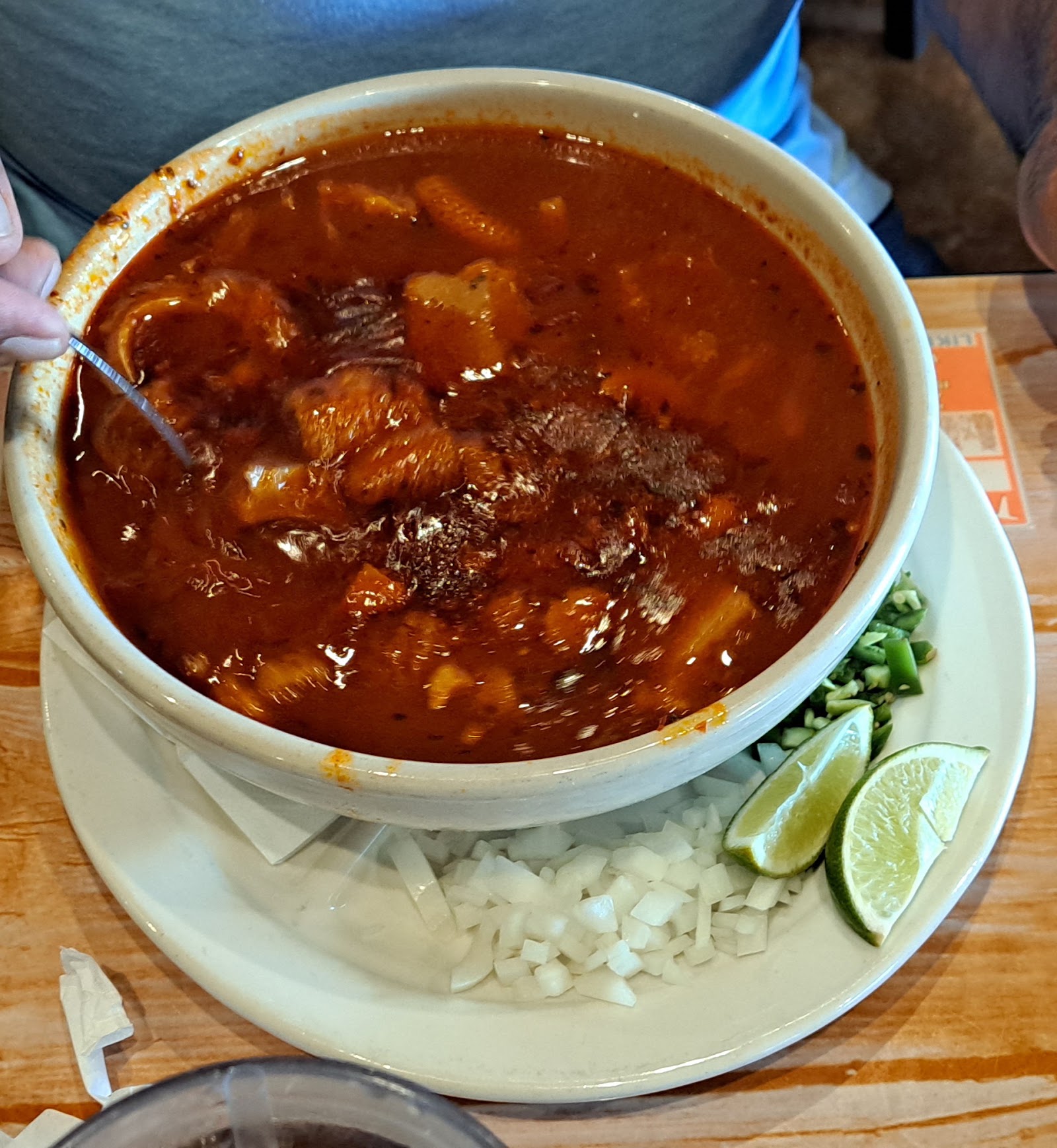 Beef fajita nachos at Los Generales